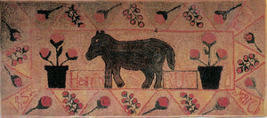Horse with Pot of Flowers (#178)
