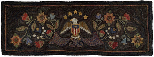 Eagle with Cornucopias of Flowers (#111)