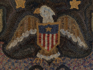 Eagle with Cornucopias of Flowers (#111)