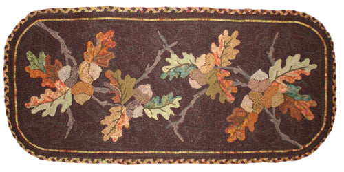 Oak Leaves and Acorn Runner (#41)