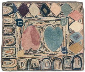 Rita's Cats in Geometric Border (#147)