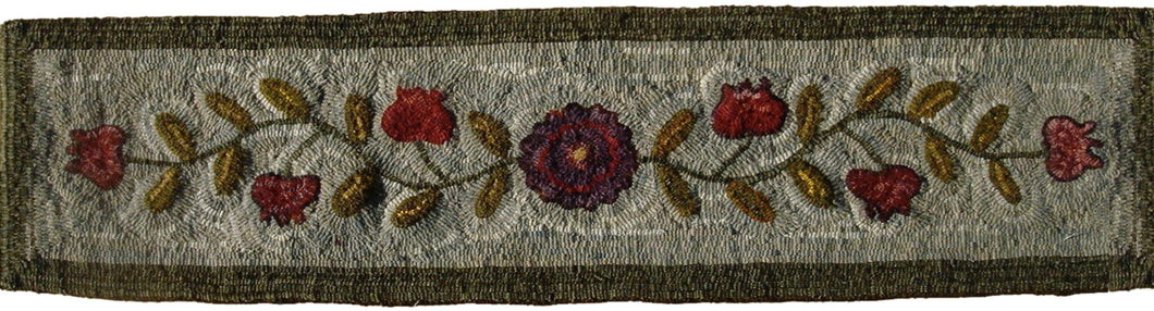 1860 Floral Table Runner #1 (#48)