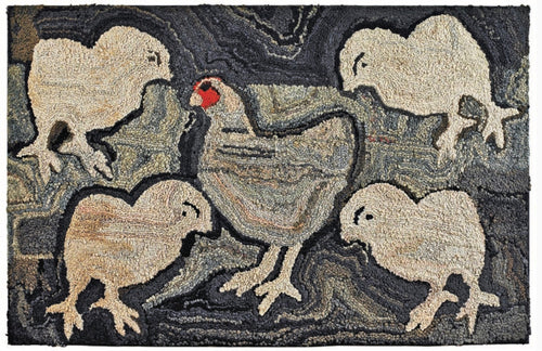 Four Angry Chicks and a Hen (#428)