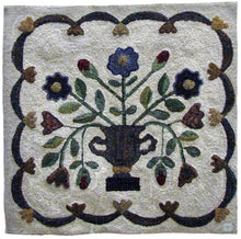 Load image into Gallery viewer, Urn of Flowers in Swag Border (#165)