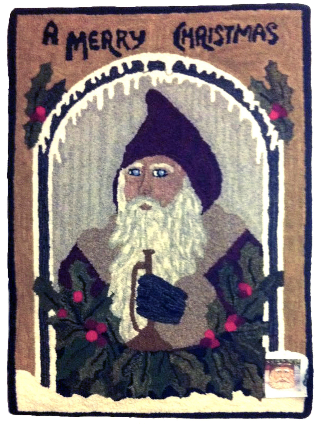 Saint Nicholas with Horn Looking Through Window (#33)