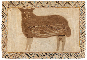 Sheep in Geometric Border (#122)