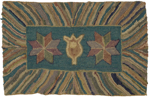 Mennonite Tulip with Eight Pointed Stars (#491)