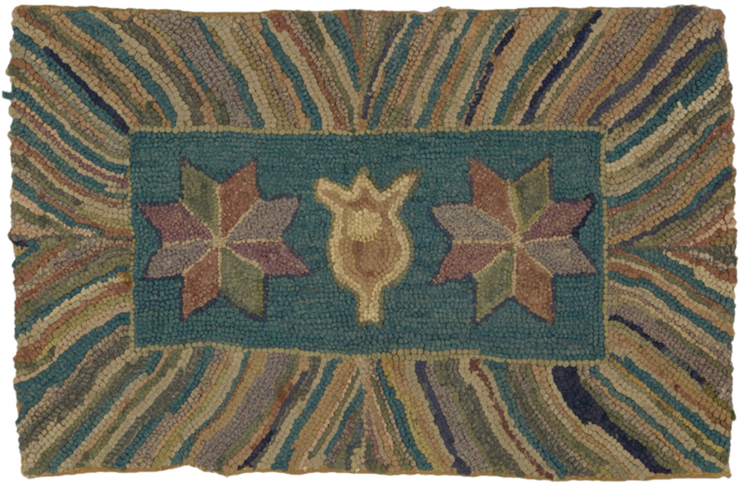 Mennonite Tulip with Eight Pointed Stars (#491)
