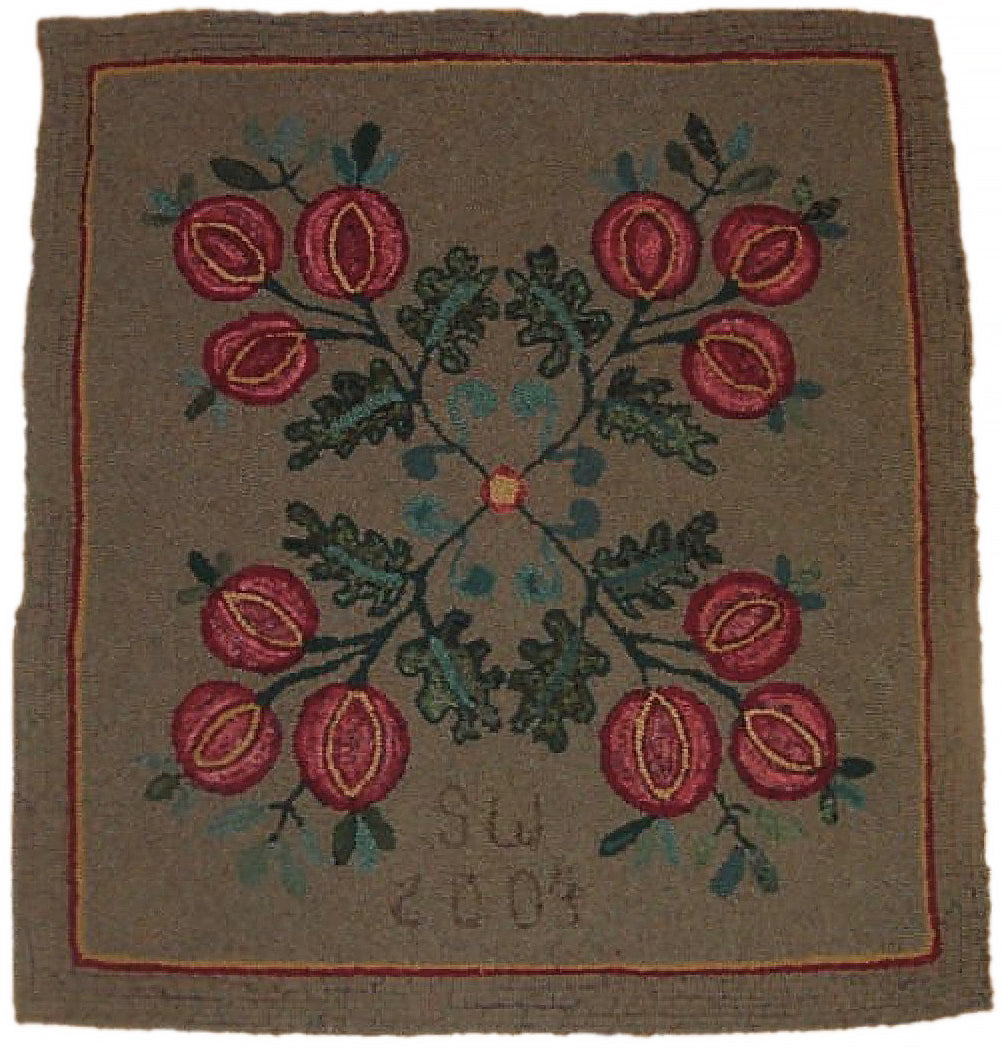 Coverlet Pomegranates 1850 (#40)