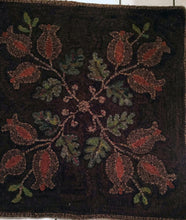 Load image into Gallery viewer, Coverlet Pomegranates 1850 (#40)