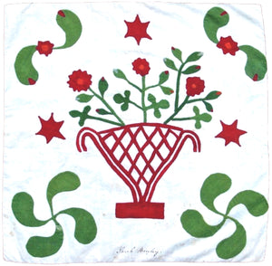 Sarah Bromley Floral Basket 1860 (#121)