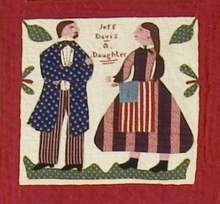 Load image into Gallery viewer, Jefferson Davis and Daughter (#291)